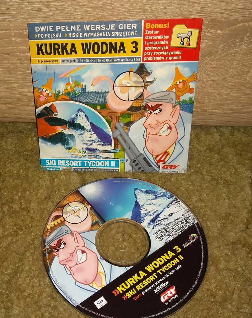 KURKA WODNA 3 / SKY RESORT TYCOON II / PC / PL /DB /
