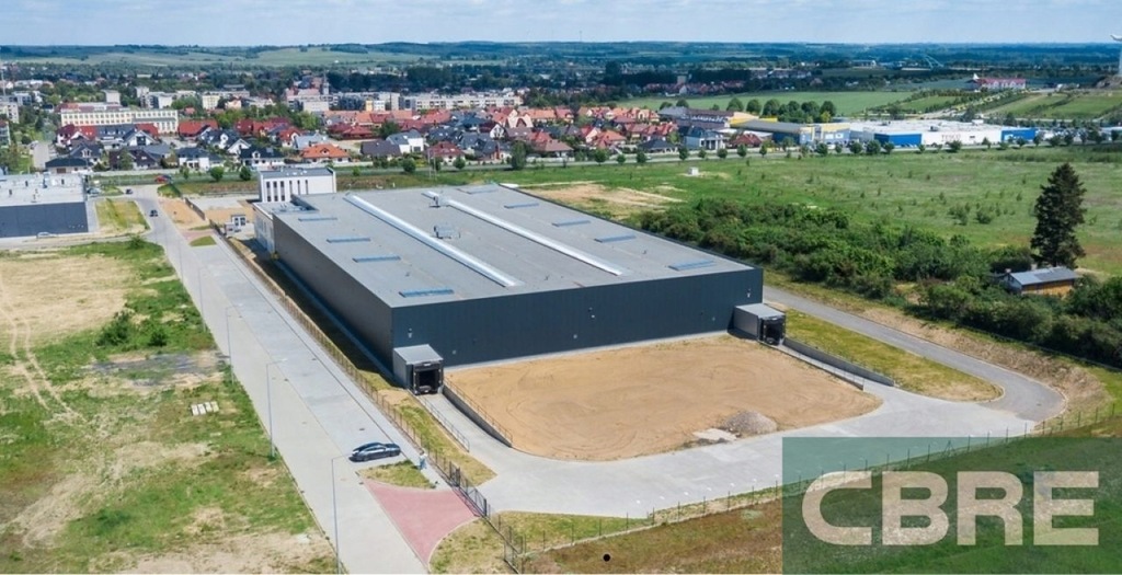 Magazyny i hale, Gubin (gm.), 7000 m²