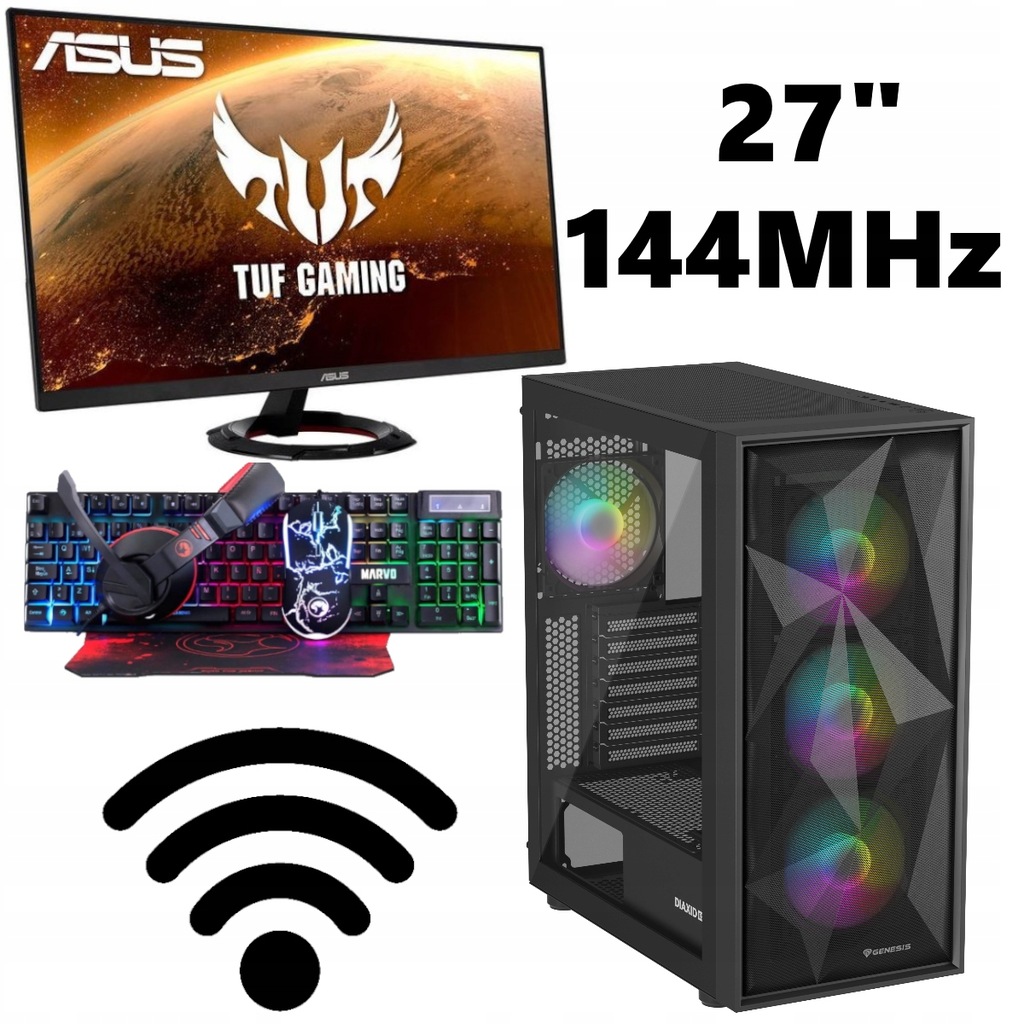 Zestaw Gaming i9-14900KF RTX 3060 32 GB 4000SSD W11Pro