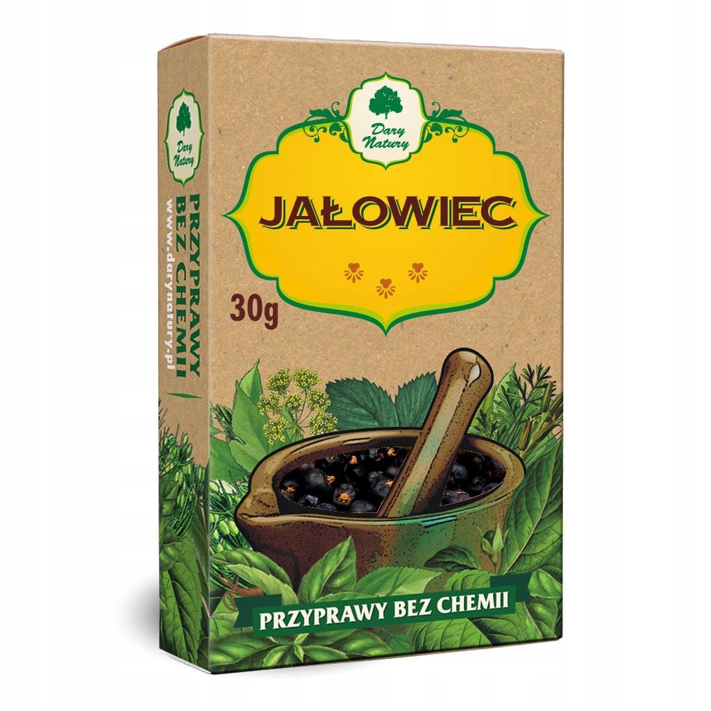 Jałowiec owoc 30g DARY NATURY