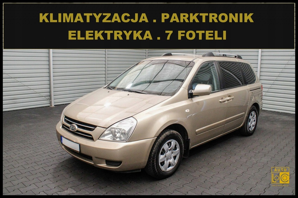 Kia Carnival LX + 7 OSÓB + Klimatronik + po