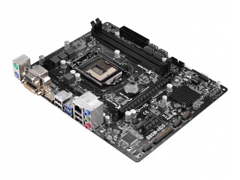 Купить Материнская плата ASRock B85M-HDS B85 SATA3 USB3 PCIE3.0 s1150: отзывы, фото, характеристики в интерне-магазине Aredi.ru