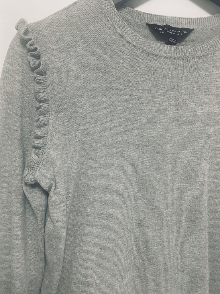 Szary sweterek bluzka DOROTHY PERKINS 40