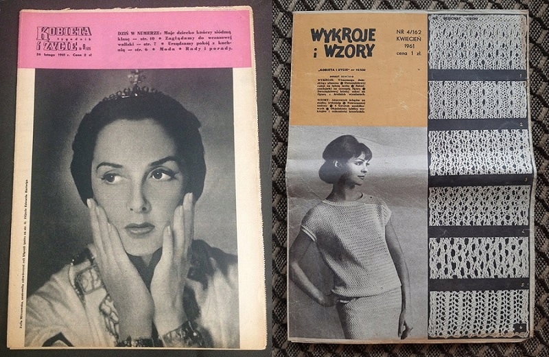 Kobieta i Życie + Wykroje i wzory (1961 r.)