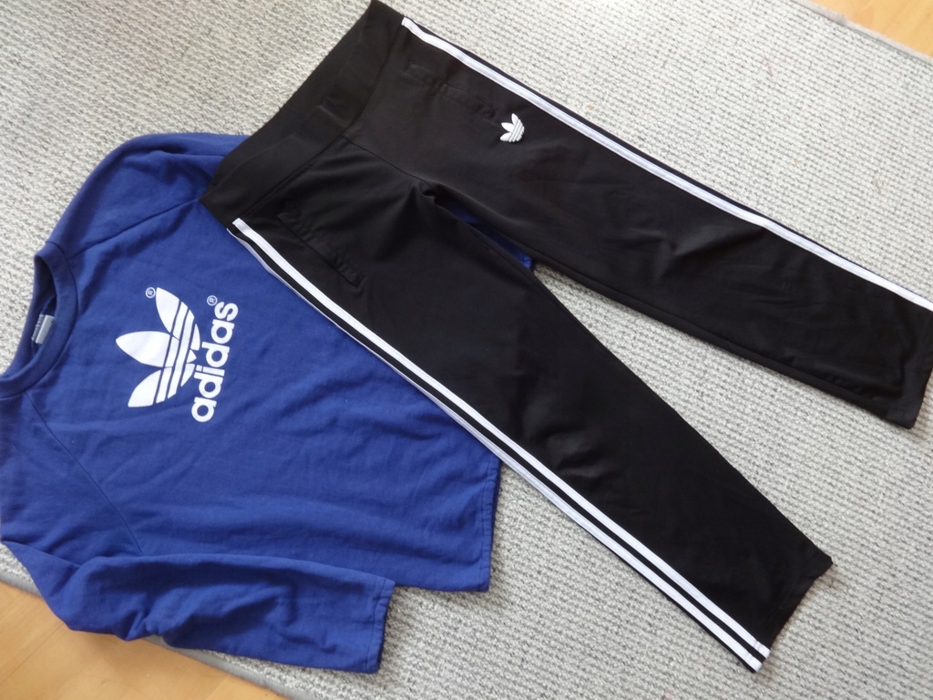 ADIDAS bluza+spodnie rozm M