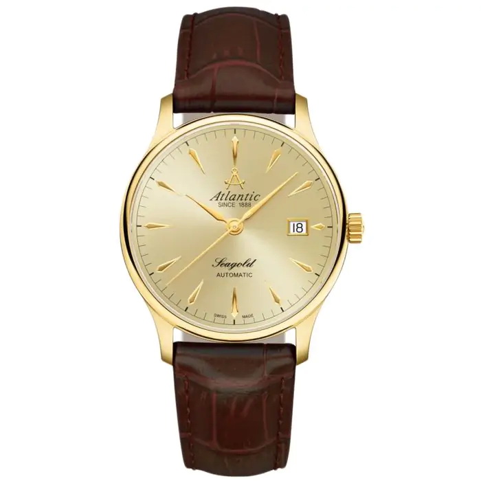 Zegarek Atlantic Seagold Automatic 95743.65.31 złoto 14K