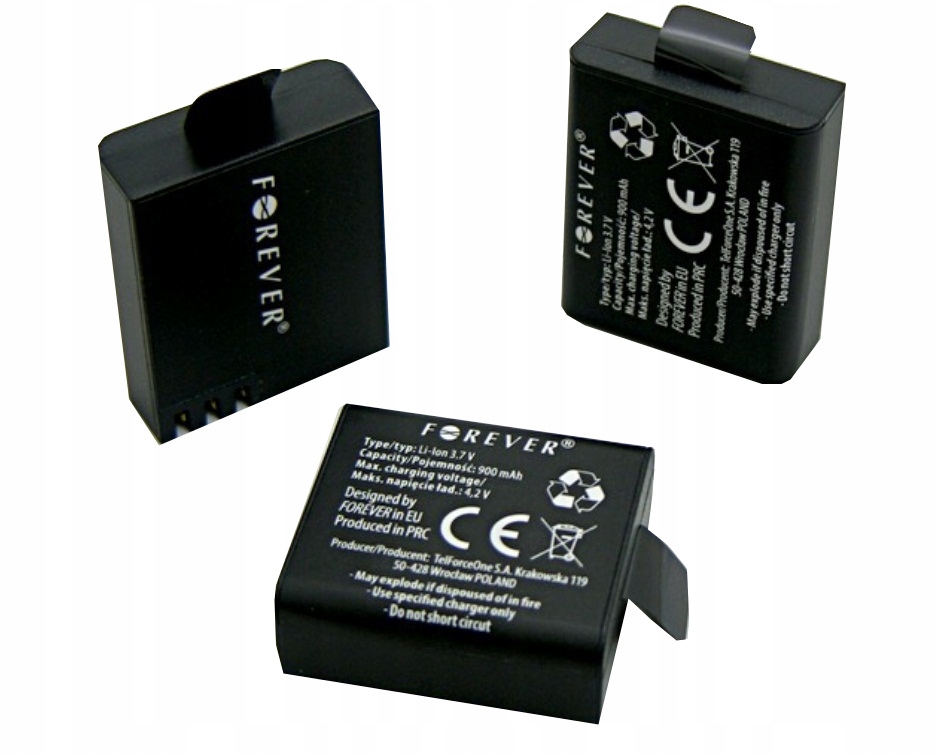 BATERIA do kamery sportowej Hykker Active Cam 2