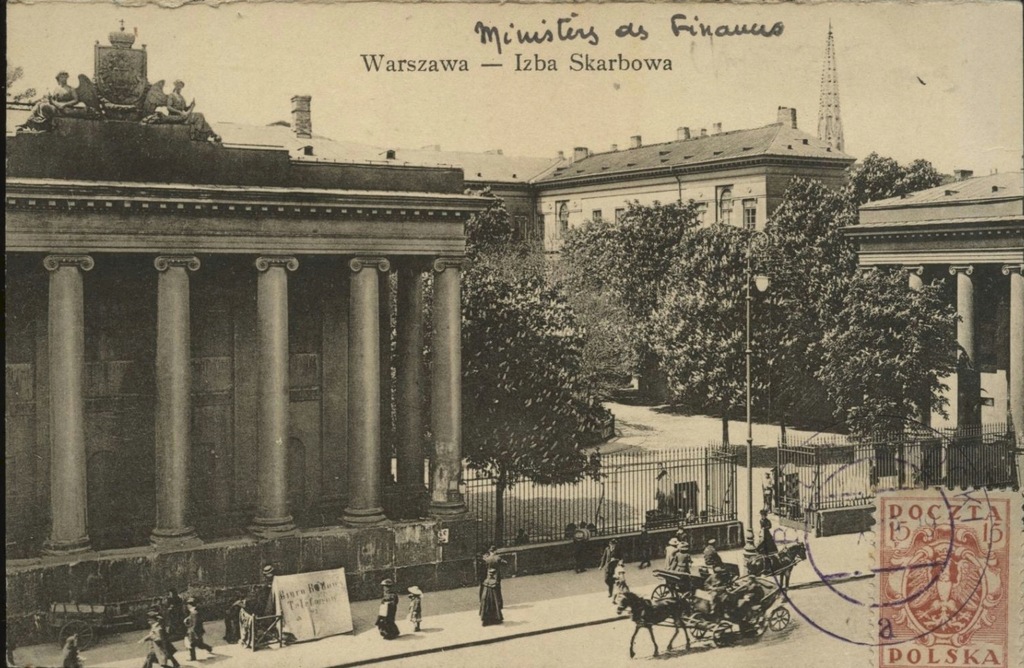 Warszawa Izba Skarbowa 1919r.