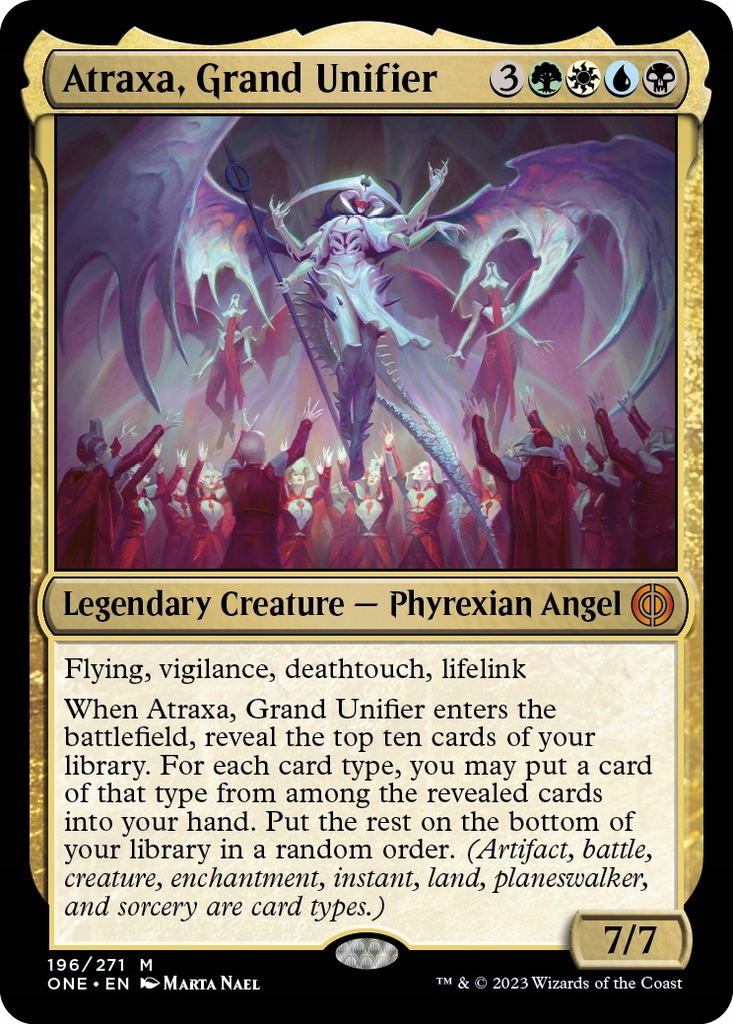 Karta Magic: The Gathering Atraxa, Grand Unifier M