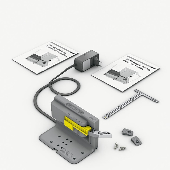 BLUM SERVO DRIVE UNO pod zlew, otwieranie nogą