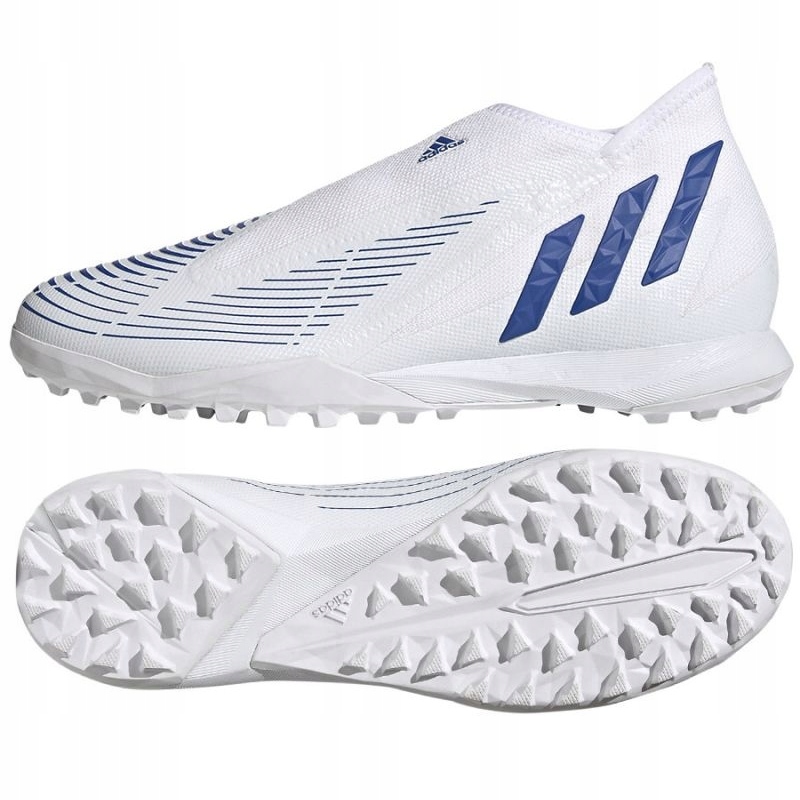 Białe Syntetyk Buty Sport Turfy Adidas r.46 2/3