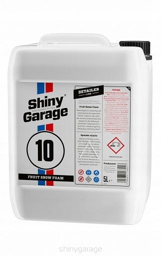 SHINY GARAGE Fruit Snow Foam 5L piana aktywna