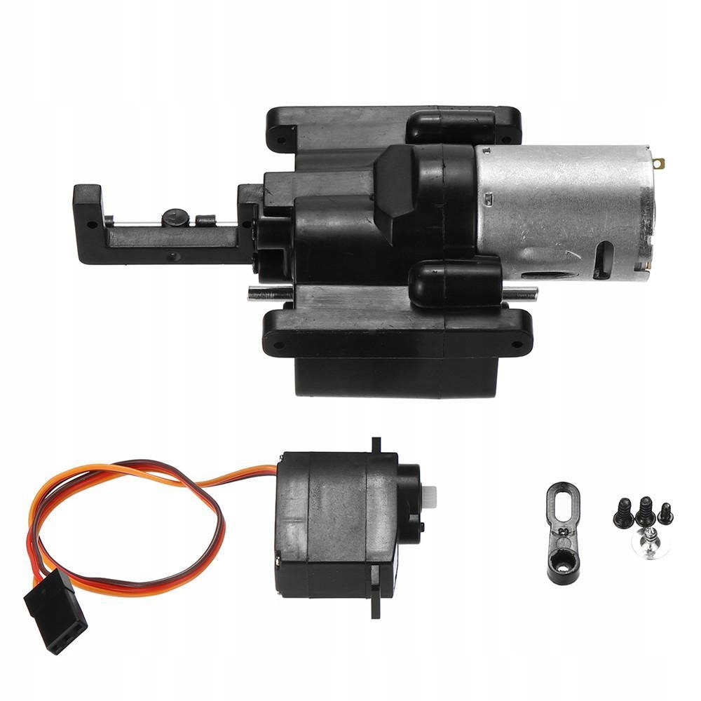 KIMISS 9G Metall Servo Lenkmotor - Für WPL RC Trucks 1:16 Silber