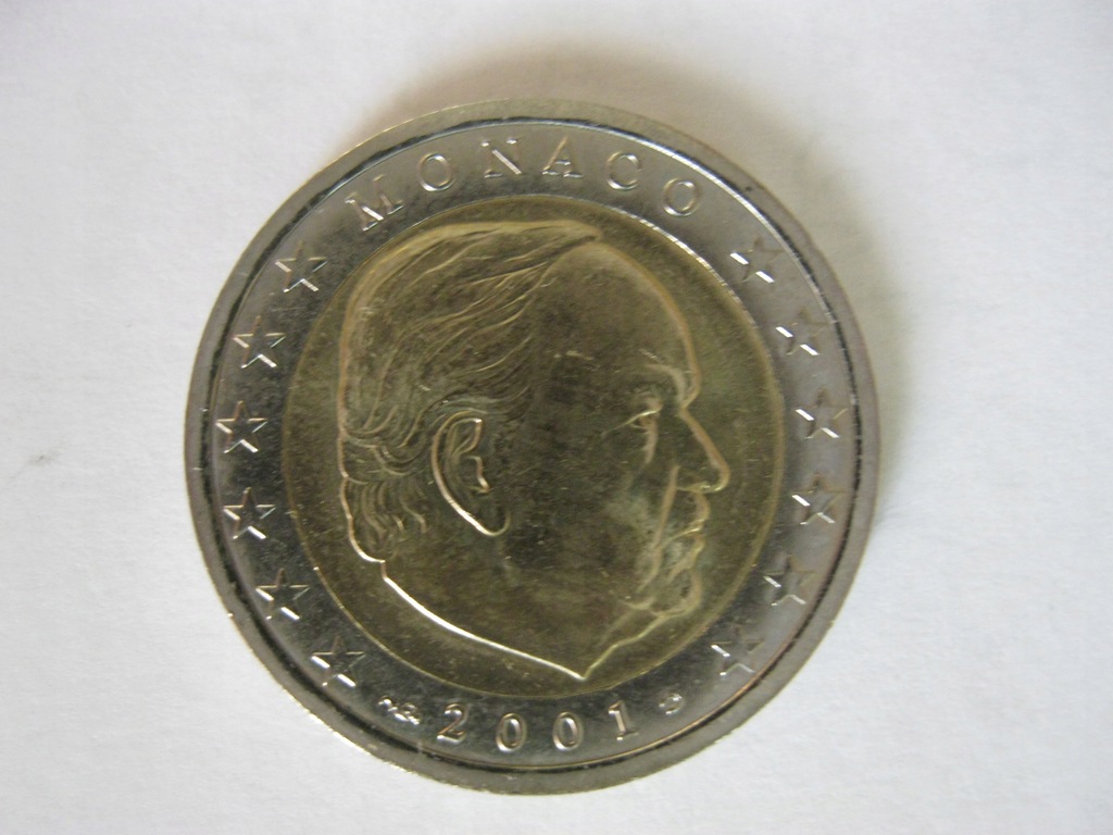 MONACO -2 EURO -RAINER III/2001 !!!