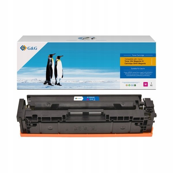 G&G kompatybilny toner z 054HM, NT-PC054XM, 3026C002, magenta, 2300s, high