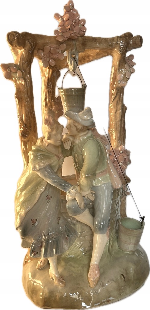 Duża figura Royal Dux Amphora Austria Secesja