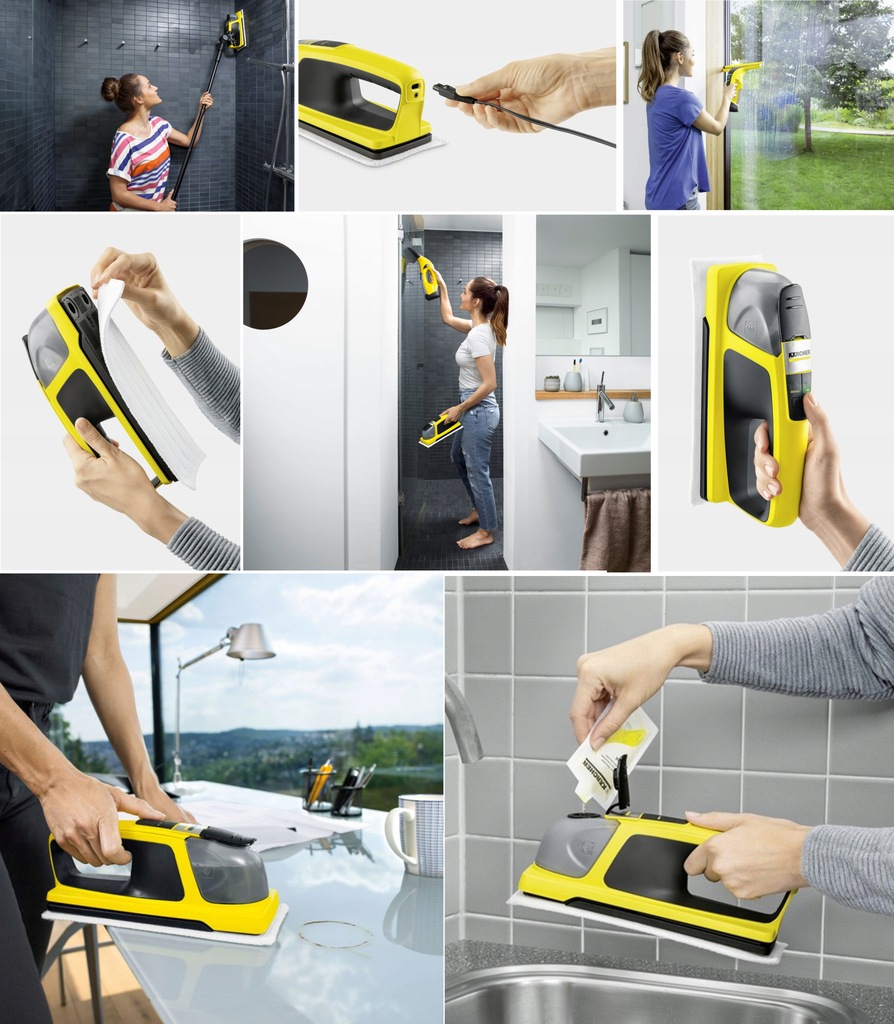 Купить СТЕКОНОМОЙКА KARCHER WV6 PLUS В ПОДАРОК ​​XXL НАБОР: отзывы, фото, характеристики в интерне-магазине Aredi.ru