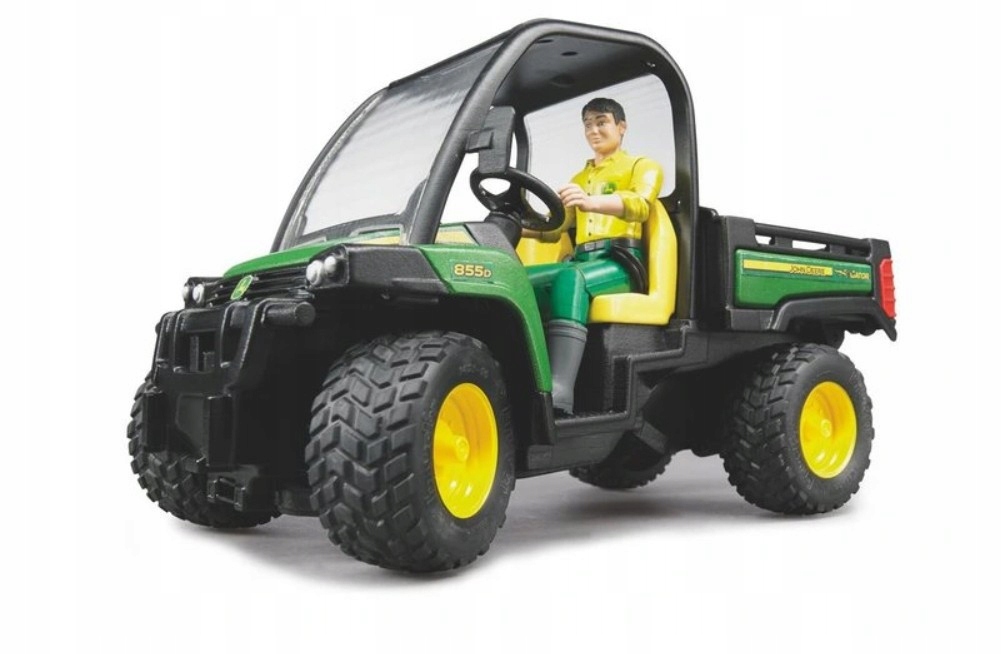 BRUDER Pojazd Wywrotka John Deere Gator 855D z kie