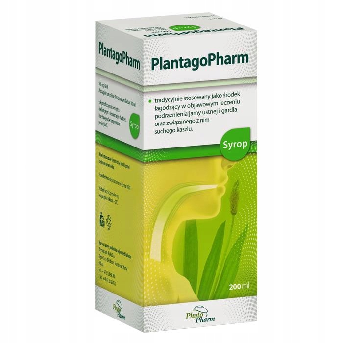 PlantagoPharm, syrop, 200 ml