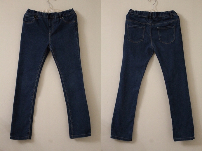 Jeansowe legginsy DENIM, 140-146cm