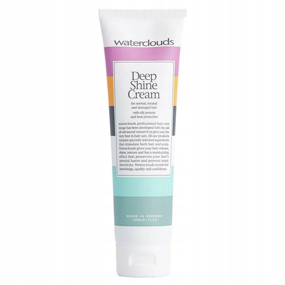 Deep Shine Cream nabłyszczający krem do stylizacji z naturalnym jedwabiem o