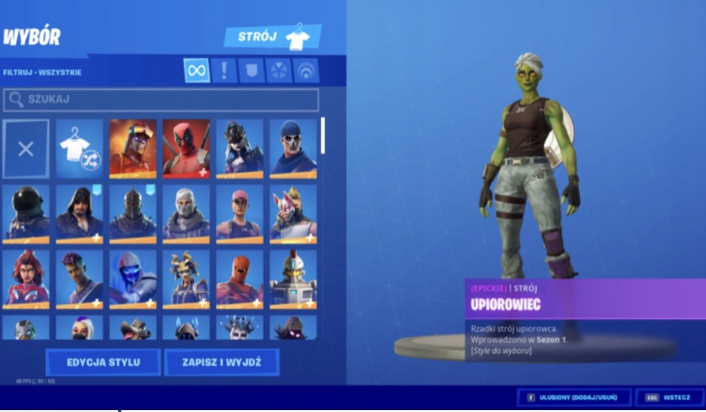 FORTNITE SKINY OG GHOUL TROOPER BLACK KNIGHT MINY