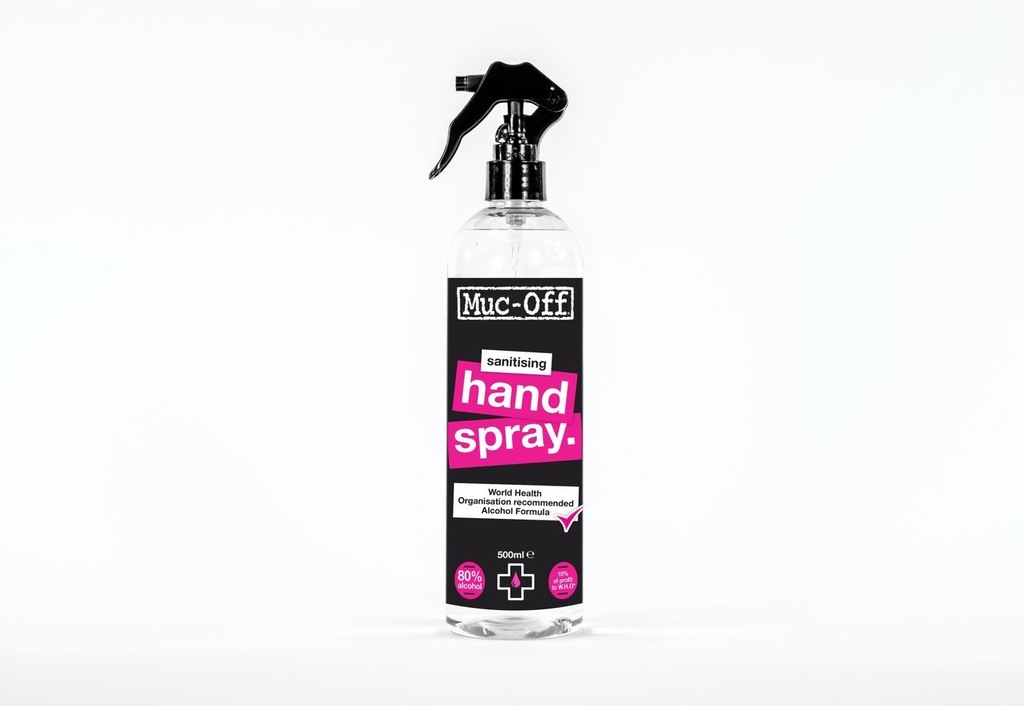 Muc-Off antybakteryjny spray do rąk 500 ml