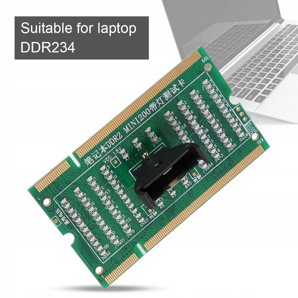 Tester diagnostyczny analizatora SO-DIMM karta