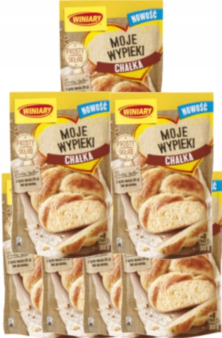 Winiary Moje Wypieki Chałka mieszanka 7 x 300 g