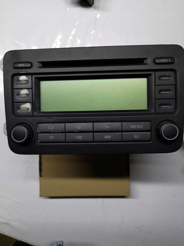 VW TOURAN GOLF V RCD 300 RADIO FABRYCZNE ORYGINAŁ