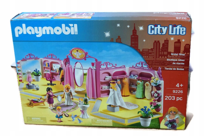boble svinge voksen Playmobil 9226 City Life Bridal Shop - Hair and Clothes-