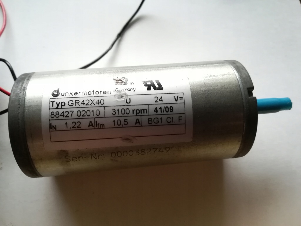 Silnik prądu stałego Dunkermotoren GR42x40 24VDC