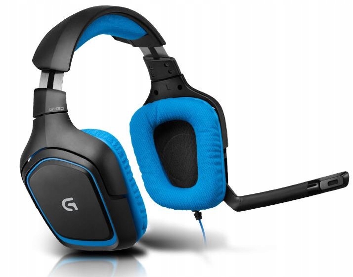 100% Nowe Słuchawki Logitech G430 Surround Gaming