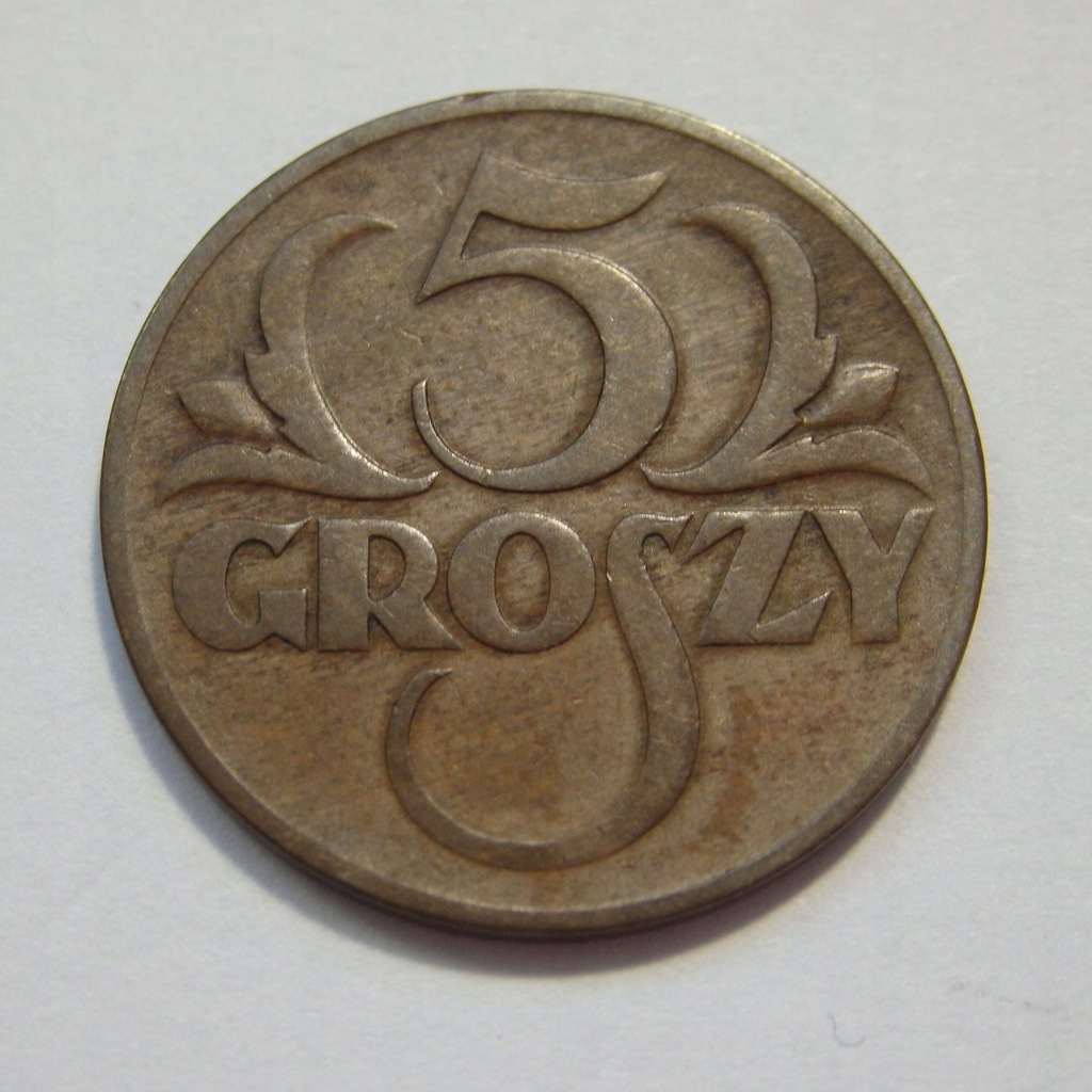5 Groszy II RP 1934r. X4749