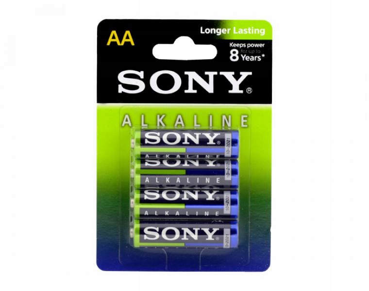 Baterie Alkaliczne Sony Blister 4xAA LR06 1.5V