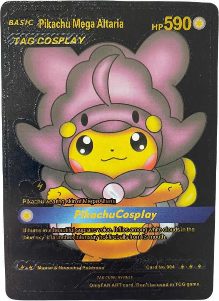 Czarna Karta Pikachu Mega Altaria