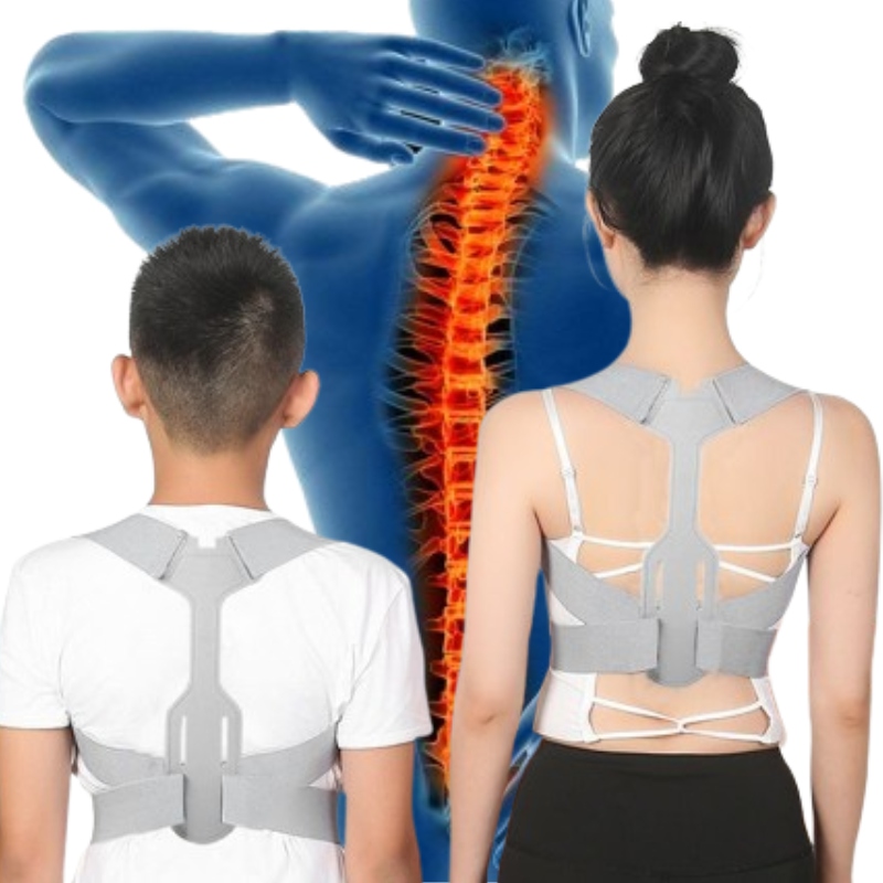 KOREKTOR WAD POSTAWY ORTOPOEDYCZNY PROSTE PLECY NA RZEPY DLA DZIECI UNISEX