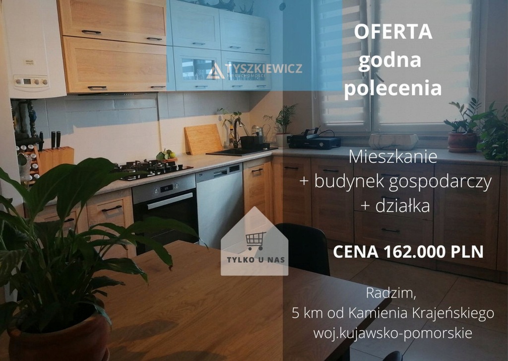 Mieszkanie, Radzim, Kamień Krajeński (gm.), 54 m²