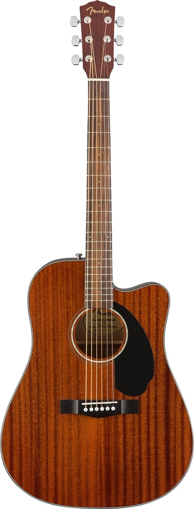 Fender CD-60SCE Dread WN All-Mahogany Gitara elektroakustyczna Mahoń