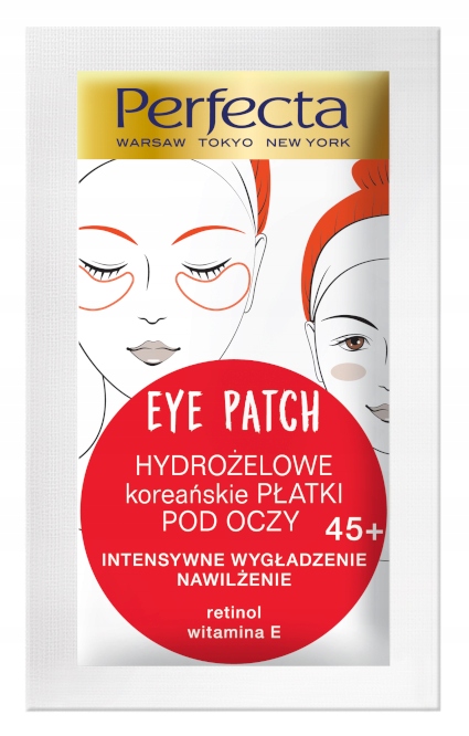 PERFECTA EYE PATCH BŁYSKAWICZNE PŁATKI p/ OCZY 45+