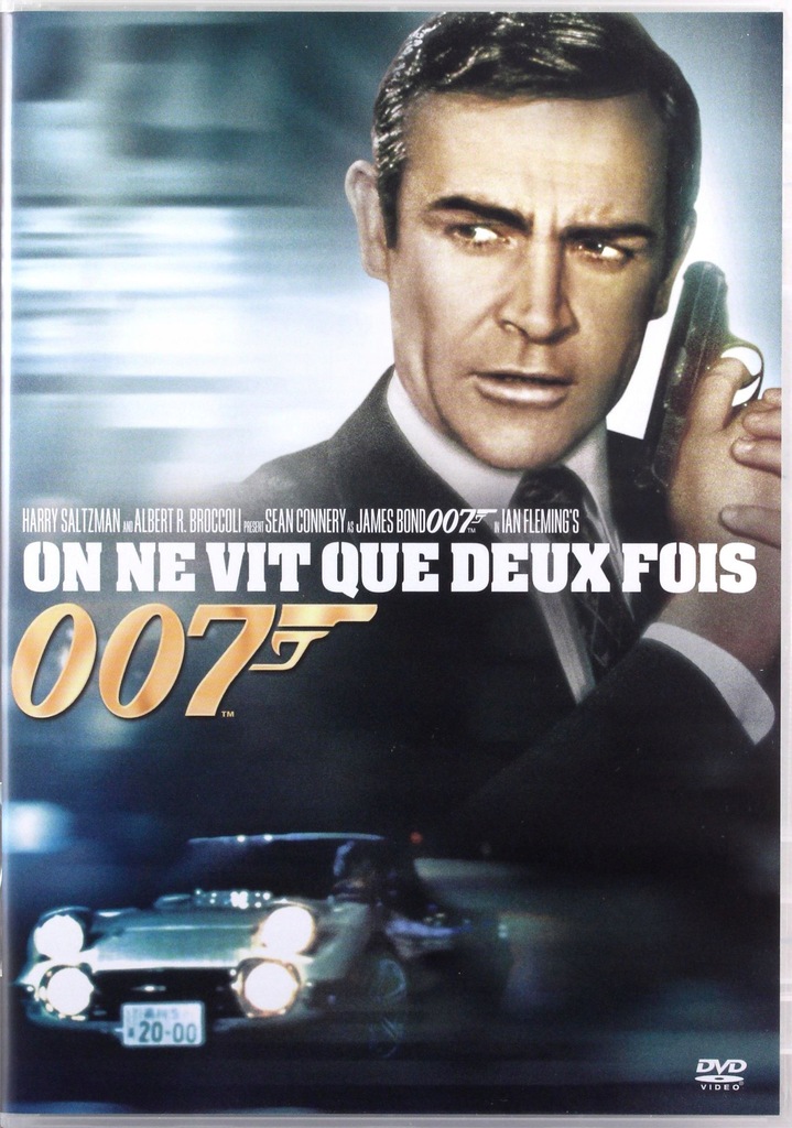 007 JAMES BOND YOU ONLY LIVE TWICE (ŻYJE SIĘ TYLKO 11782086810