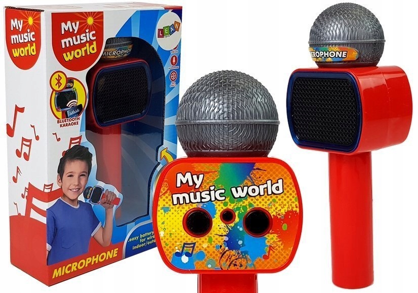 Mikrofon Dziecięcy Bezprzewodowy Karaoke Głośnik Bluetooth