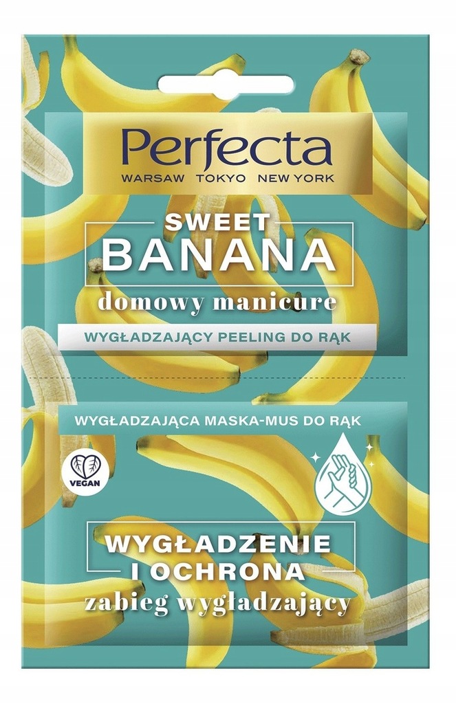 Perfecta Banana Peeling+Maska do rąk WYPRZEDAŻ