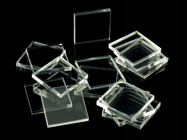 Crafters: Podstawki akrylowe - Transparentne