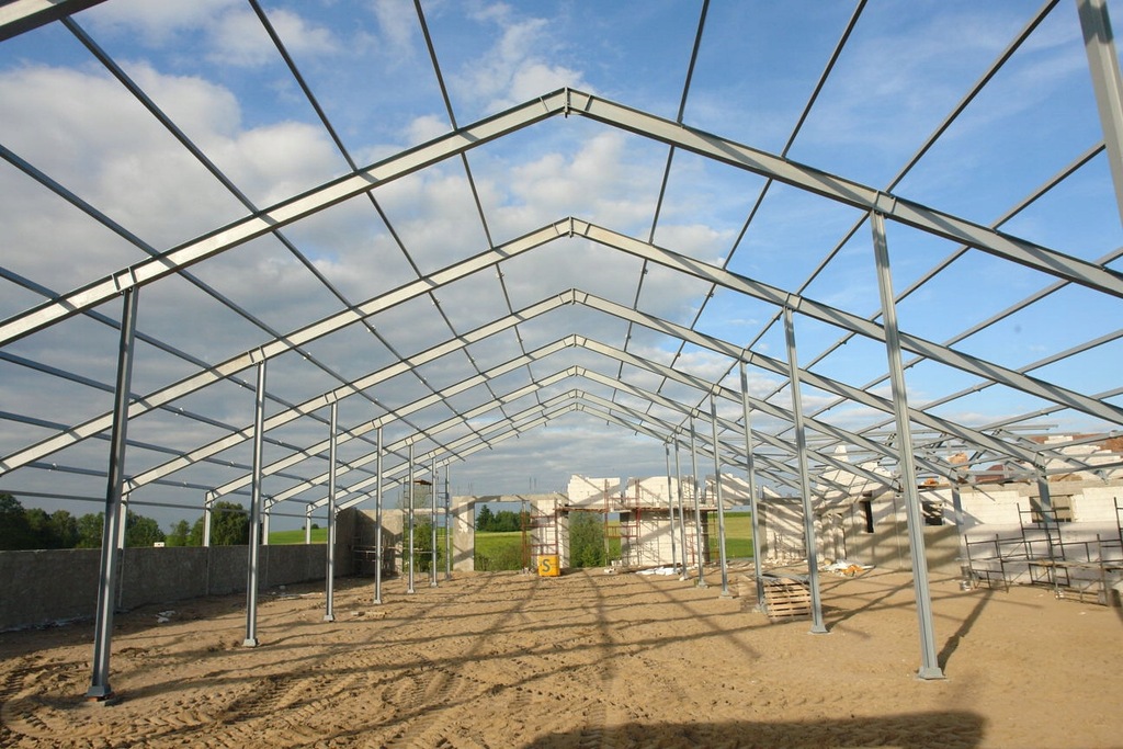 KONSTRUKCJA STALOWA HALA 20X60X3,5 OBORA