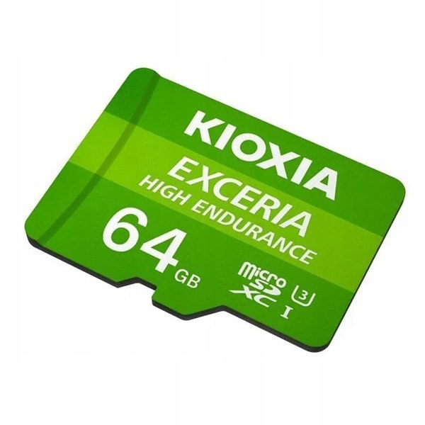 Kioxia 64GB, microSDXC, LMHE1G064GG2, UHS-I U3 (Cl