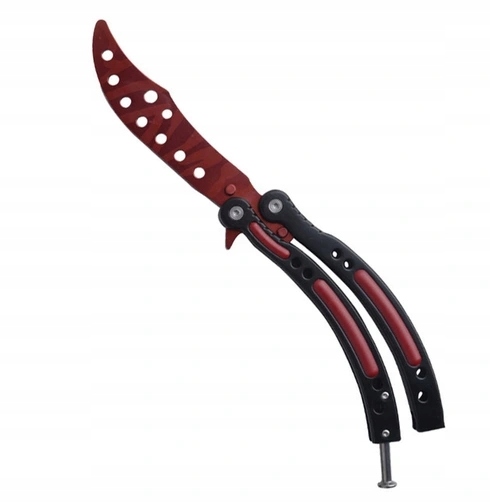 NÓŻ TRENINGOWY MOTYLKOWY KARAMBIT CS GO BUTTERFLY