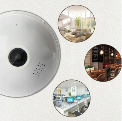 Купить IP-камера Wi-Fi 360° со светодиодной звуковой лампой: отзывы, фото, характеристики в интерне-магазине Aredi.ru