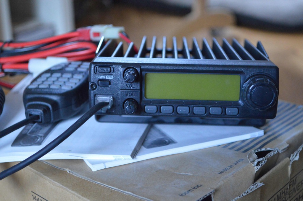 Radiotelefon ic2100h zasilacz okazja nowy !! 8085370116