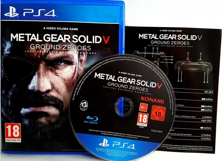 GRA NA PS4 METAL GEAR SOLID V: GROUND ZEROES SUPER STAN